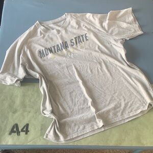 Under Armour Light Gray Montana State Men's Tee